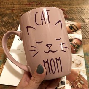 NEW with tags Pink Cat Mom Mug Coffee Tea 24oz